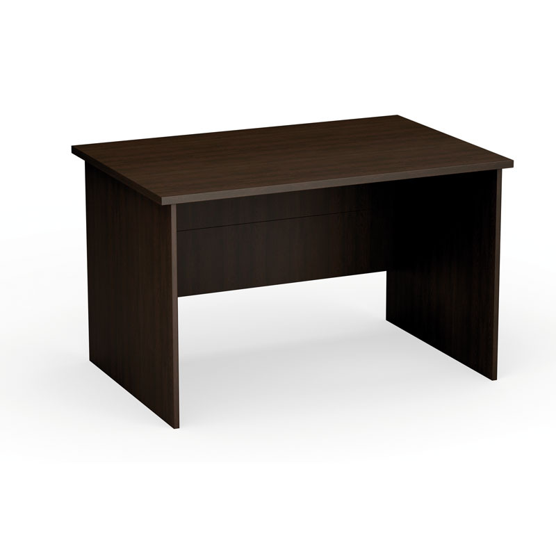 Büroschreibtisch PRIMO Classic, gerade 1200 x 800 mm, Wenge | B2B 