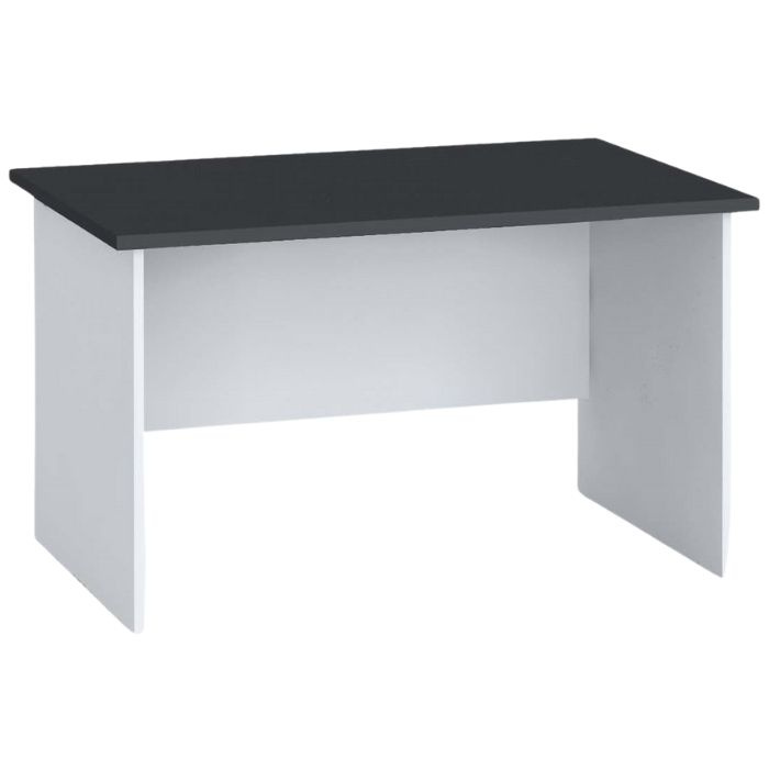 Büroschreibtisch PRIMO, gerade 1200 x 800 mm, Graphit