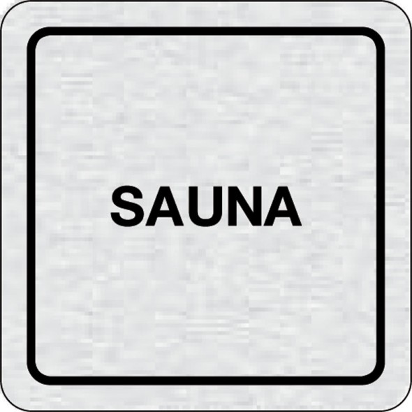 Cedulka na dveře - Sauna