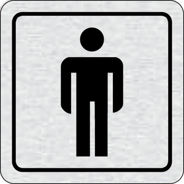 Cedulka na dveře - WC muži