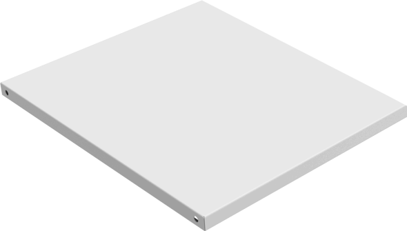 Dodatkowa półka do szaf warsztatowych KOVOS, 505 x 500 mm, szary, 1 ks