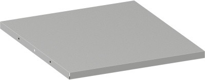Dodatkowa półka do szafek metalowych, 508 x 500 mm, szara, 1 szt.