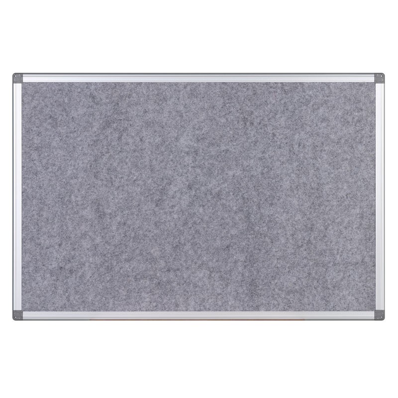 Filzbrett, grau, 1200 x 900 mm
