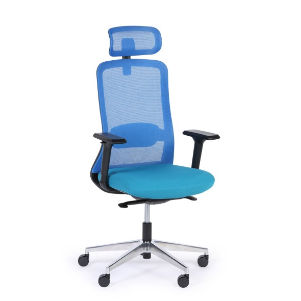 Kancelárska stolička JILL, modrá