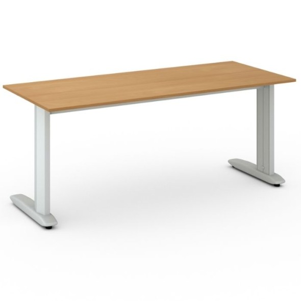 Kancelársky písací stôl PRIMO FLEXIBLE 1800 x 800 mm, buk