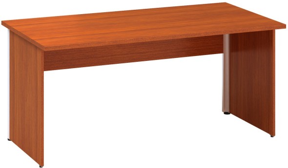 Kancelářský psací stůl CLASSIC A, 1600 x 800 mm, třešeň