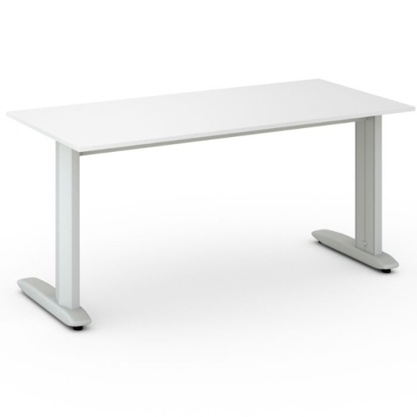 Kancelársky stôl PRIMO FLEXIBLE 1600 x 800 mm, biela
