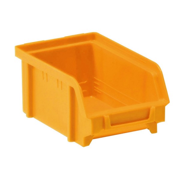 Plastikowe pojemniki BASIC, 103 x 166 x 73 mm, 36 szt., żółto-pomarańczowy