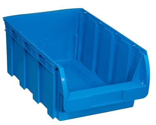 Plastikowy pojemnik COMPACT, 316 x 500 x 200 mm, niebieski