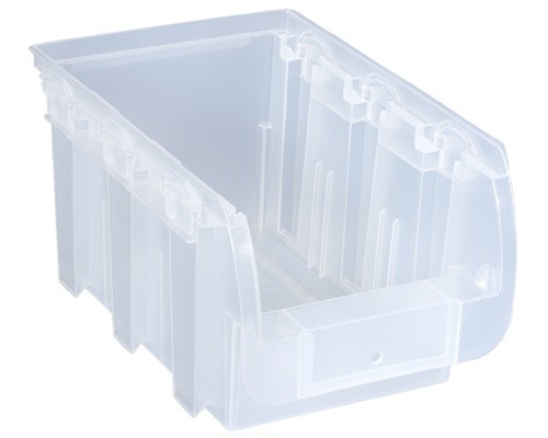 Plastový box COMPACT, 154 x 235 x 125 mm, priehľadný