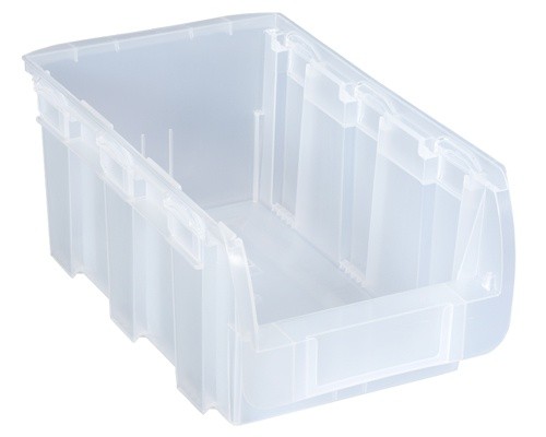 Plastový box COMPACT, 210 x 350 x 150 mm, priehľadný