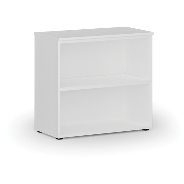 Regał biurowy PRIMO WHITE, 740 x 800 x 420 mm, biały