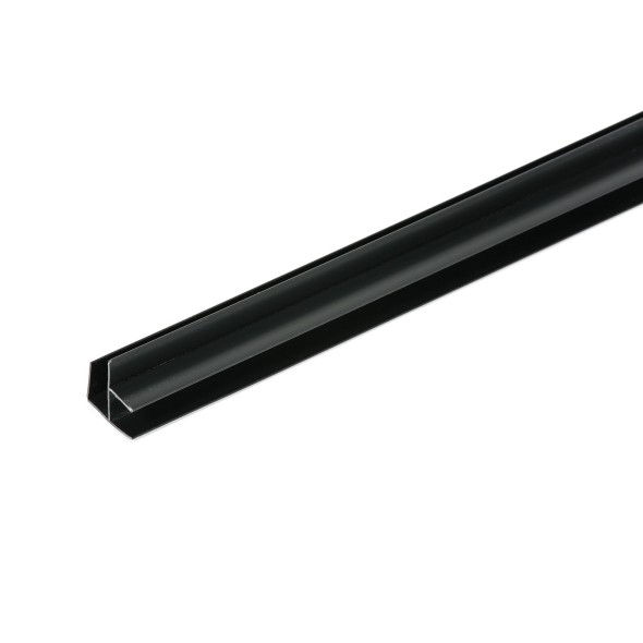Rohový spojovací profil pro závěsný panel STORIA, 2440 mm, černá