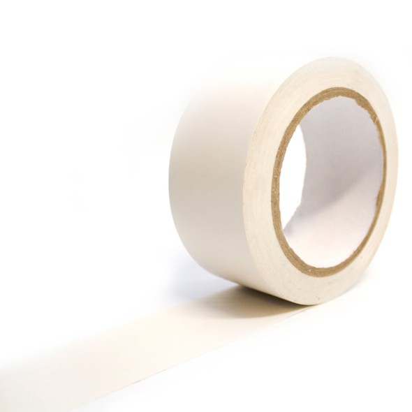 Samolepiace vyznačovacia páska, 12 ks, 33 mx 50 mm, biela