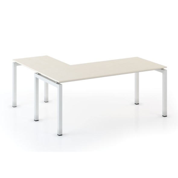 Stôl PRIMO SQUARE 1800 x 1800 mm, breza