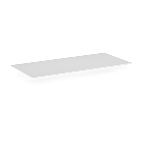 Tischplatte 1600 x 800 x 18 mm, weiß