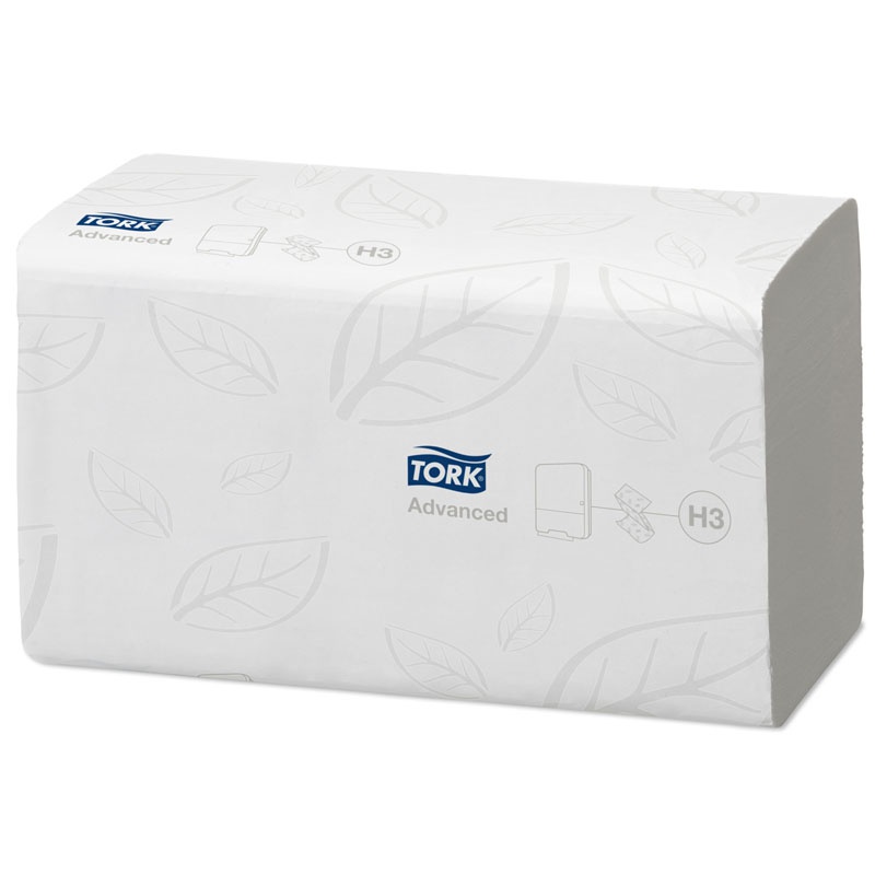 Tork Advanced Singlefold (ZZ) papierové utierky – jemné, 15x 250 ks