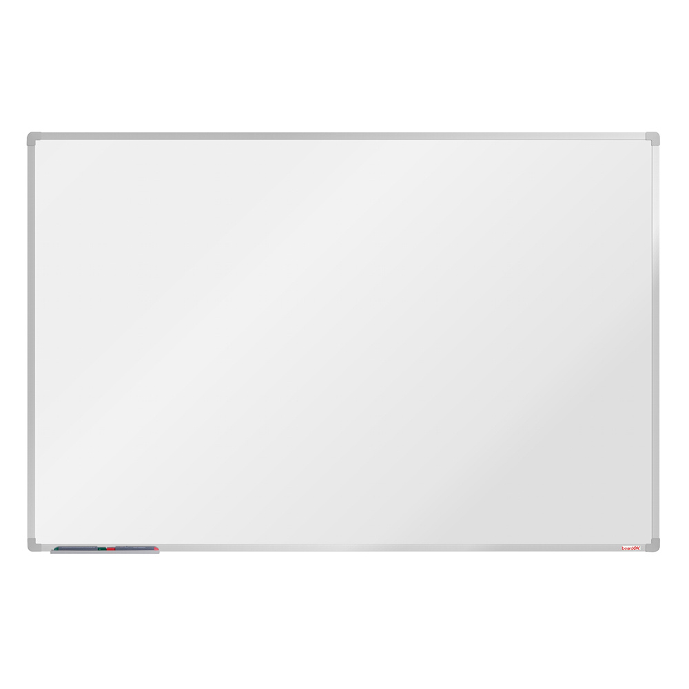 Whiteboard, Magnettafel boardOK, 1800 x 1200 mm, eloxierter Rahmen