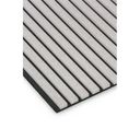 Dekoracyjny panel akustyczny, 2400 x 600 mm, czarny / beżowy