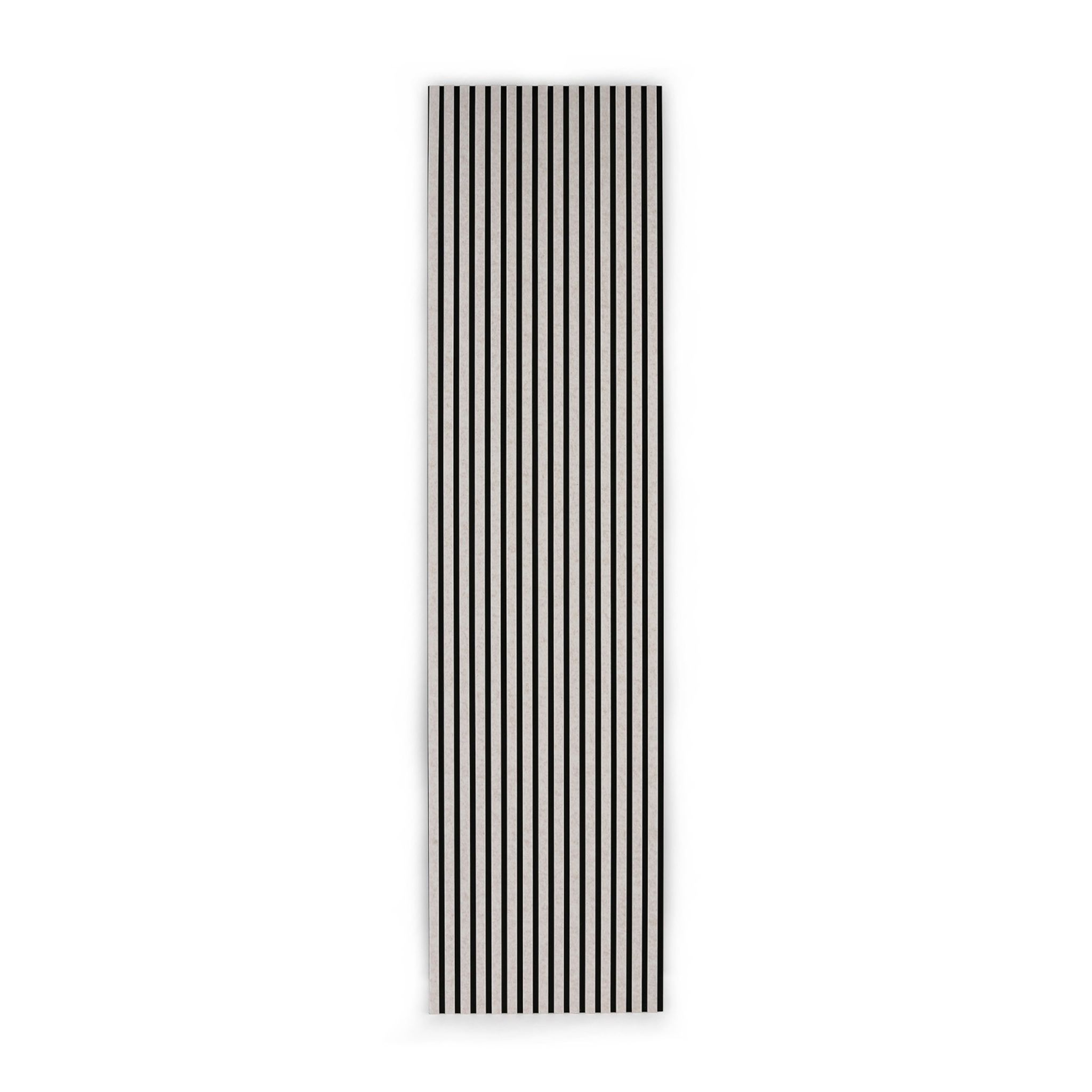Dekorativní akustický panel, 2400 x 600 mm, černá / béžová