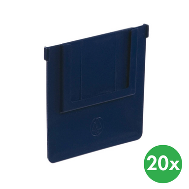 Dělící přepážky pro regálové přepravky MAX, šířka 94 mm, 20 ks
