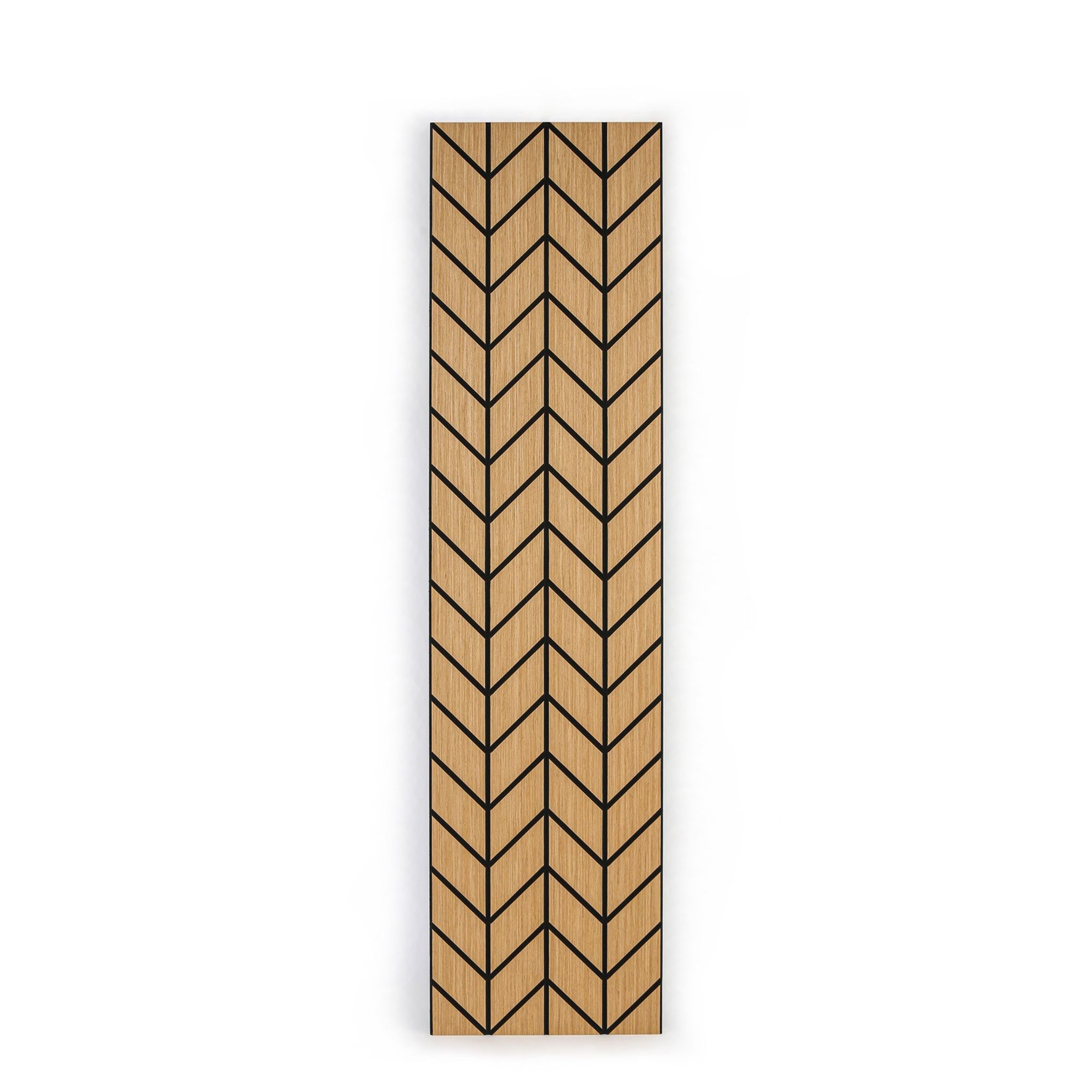 Designový akustický panel, 2400 x 600 mm, dub Hamilton