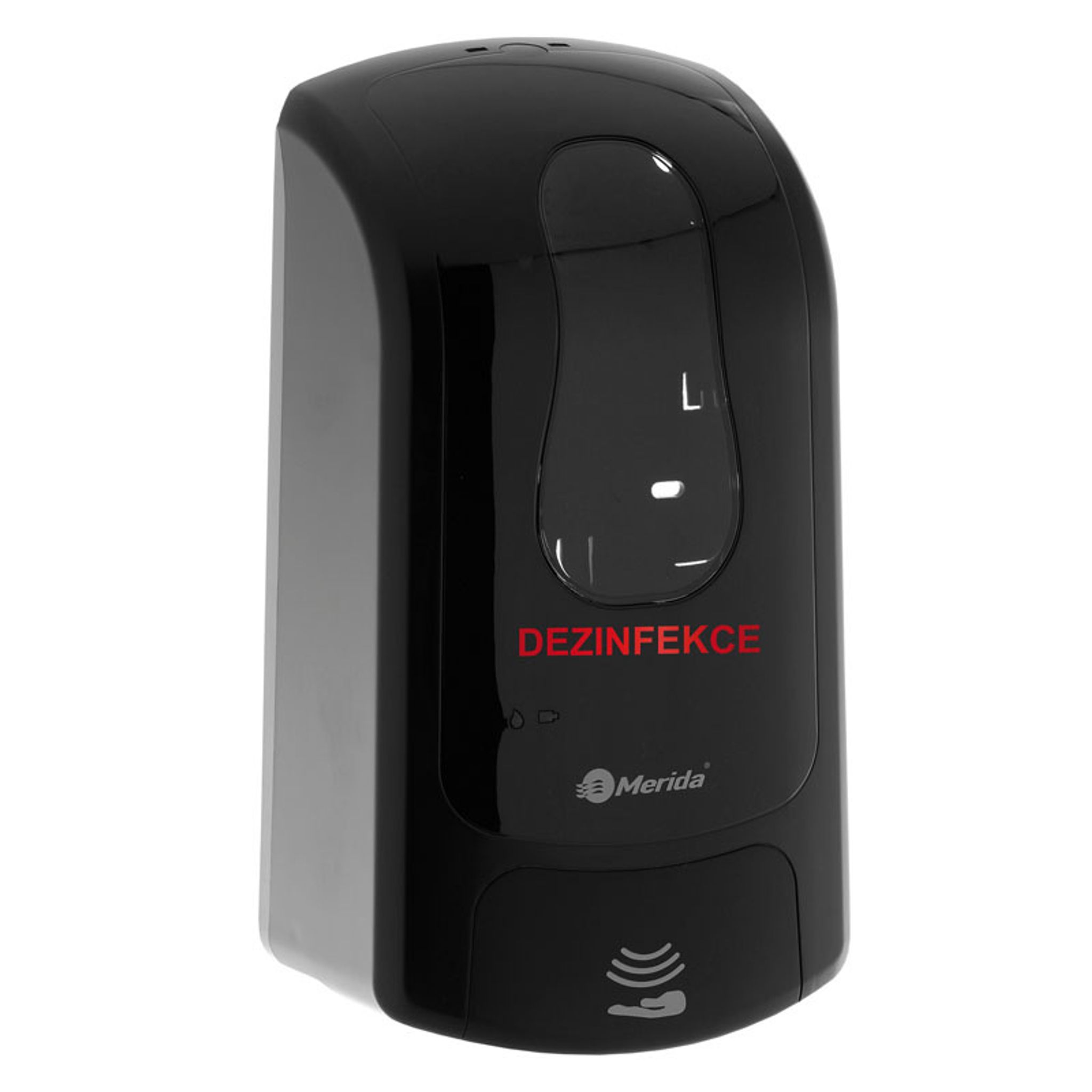 Desinfektionsmittelspender AUTOMATIC MERIDA ONE, schwarz