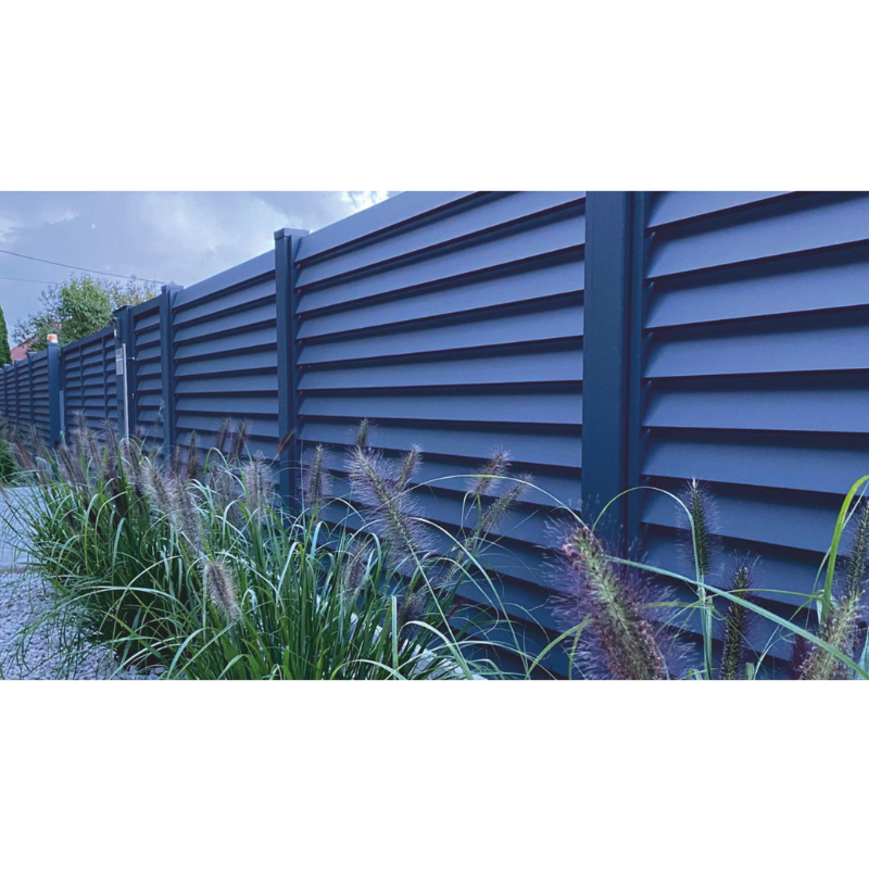 Plotový panel s lamelami Z, 893 x 2000 mm, antracit B2B Partner