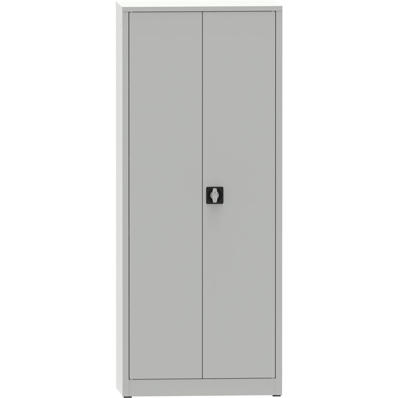 Fotografia produktu: Dielenská policová skriňa na náradie KOVONA JUMBO, 4 police, zváraná, 800 x 600 x 1950 mm, sivá