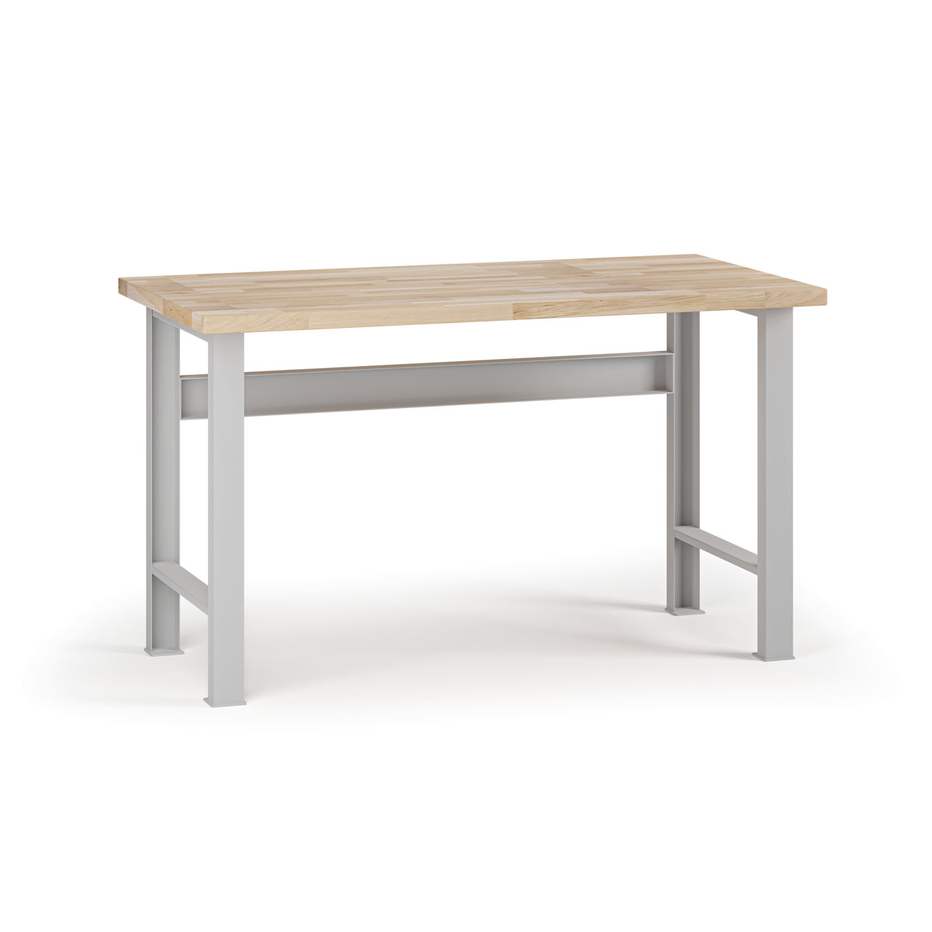 Fotografia produktu: Dielenský pracovný stôl G7, buková škárovka, 1500 x 800 x 840 mm