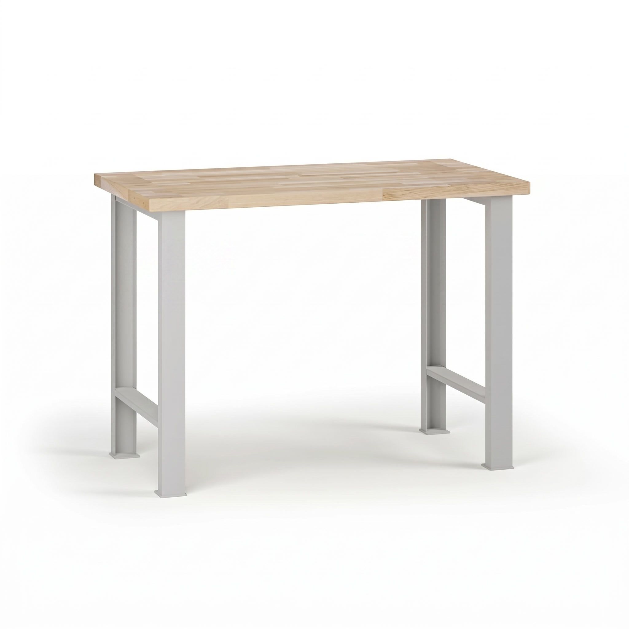 Dílenský pracovní stůl G7, buková spárovka, 1200 x 685 x 840 mm