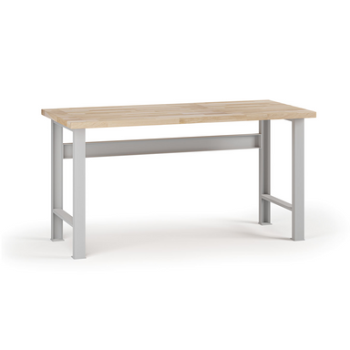 Dílenský pracovní stůl G7, buková spárovka, 1700 x 800 x 840 mm