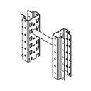 Dištančné kusy na spájanie regálových radov, 200 mm