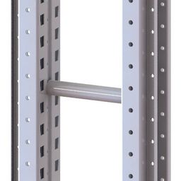 Distanční kusy pro spojování regálových řad, 100 mm