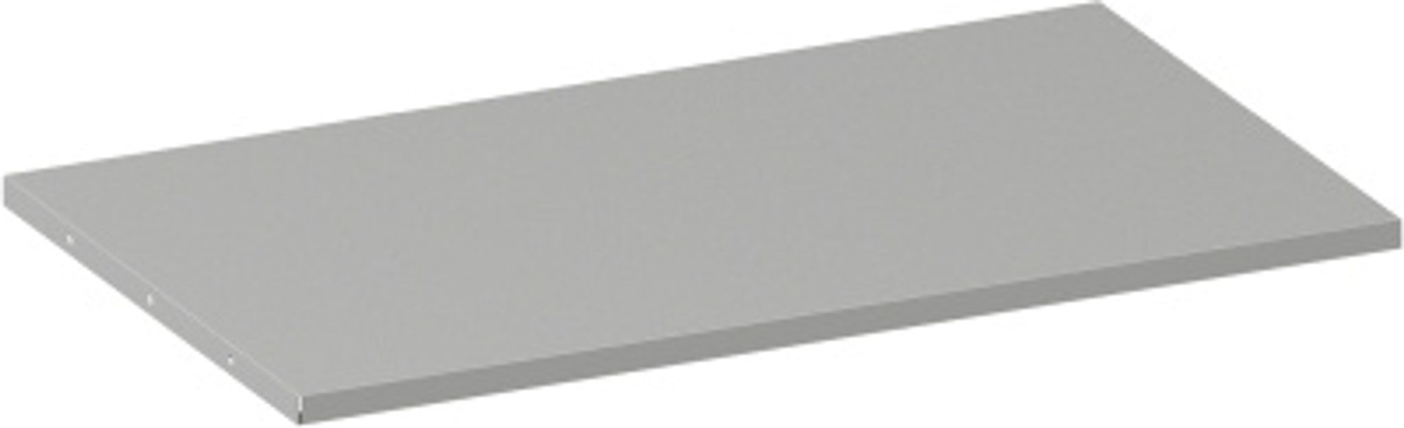 Dodatkowa półka do szafek metalowych, 950 x 600 mm, szara, 1 szt.