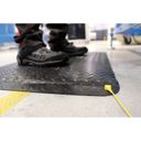 Doppellagige antistatische Matte für ESD-sicheres Arbeiten, Rautenmuster, 0,9 x 1,5 m