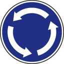 Dopravná značka – Kruhový objazd