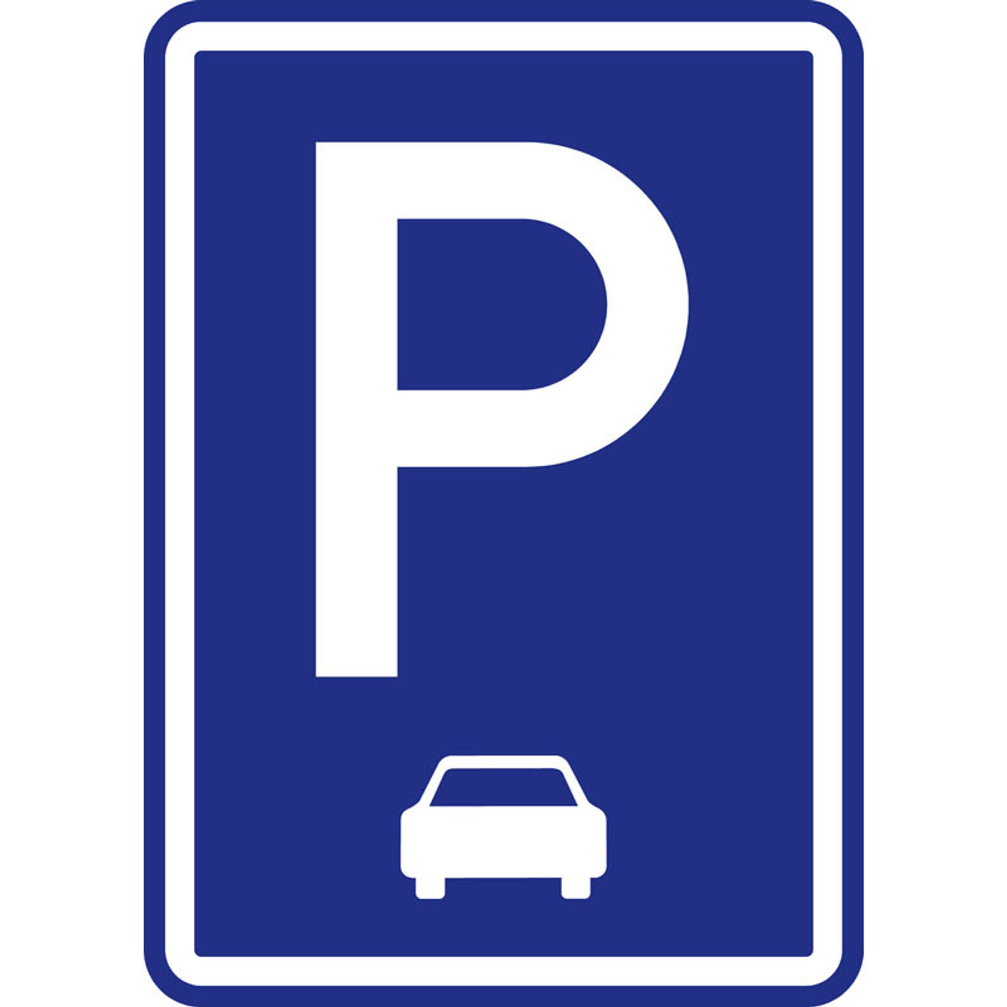 Dopravná značka – Parkovisko pozdĺžne státie
