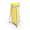 Dreibeinständer für 1 Sack 70/120 l, mit Deckel, 540 x 540 x 950 mm, gelb