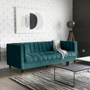 Dreisitzer-Sofa RILEY, 3 Sitze, grün