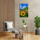 Dřevěný akustický panel, 2400 x 600 mm, B2BP002, bříza