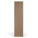 Drevený akustický panel, 2400 x 600 mm, B2BP004, balenie 5 ks, dub
