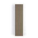 Dřevěný akustický panel, 2400 x 600 mm, B2BP007, balení 5 ks, ořech