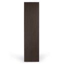 Dřevěný akustický panel, 2400 x 600 mm, B2BP011, balení 5 ks, eukalyptus