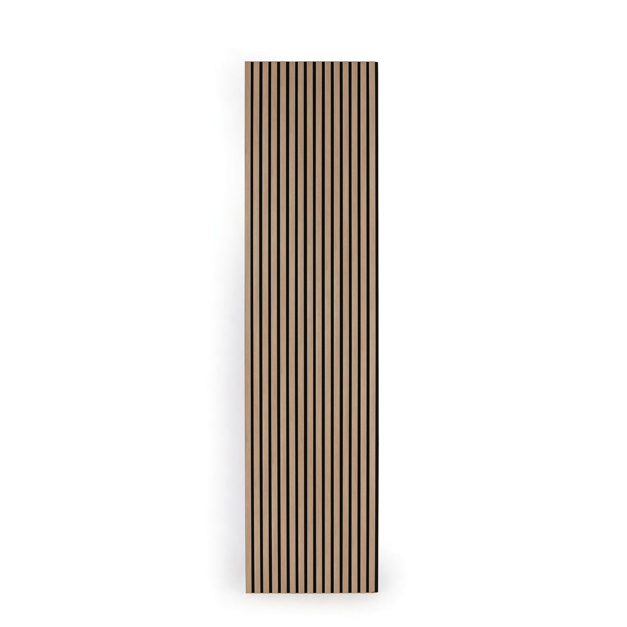 Dřevěný akustický panel, 2400 x 600 mm, dub