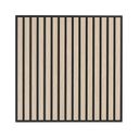 Dřevěný akustický panel pro stropní rastrovou konstrukci, 595 x 595 mm, B2BP002, balení 4 ks, bříza
