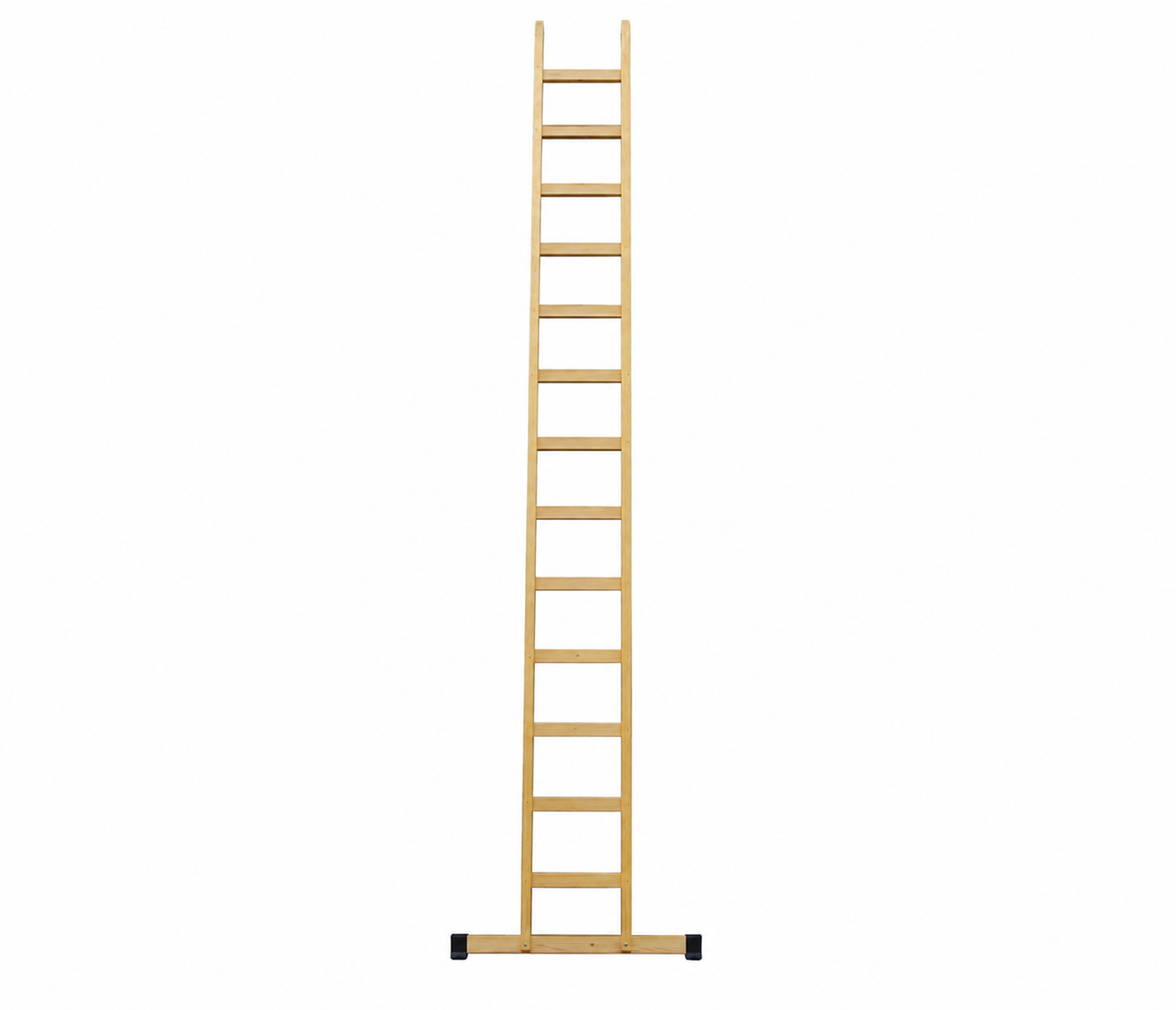 Dřevěný jednostranný opěrný žebřík Sadař, 4 m