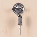 Drewniana szafka ubraniowa S5, 2-drzwiowa, 1900 x 600 x 420 mm, zamek cylindryczny, brzoza