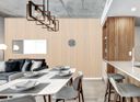 Drewniany panel akustyczny, 2400 x 600 mm, 5 szt, dąb