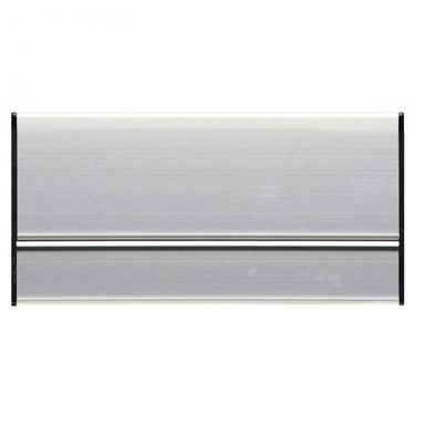 Dveřní tabulka pro papír/samolepící fólie, 187 x 93 mm, 1+1 řádky